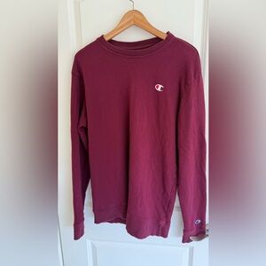 Champion Maroon Crewneck